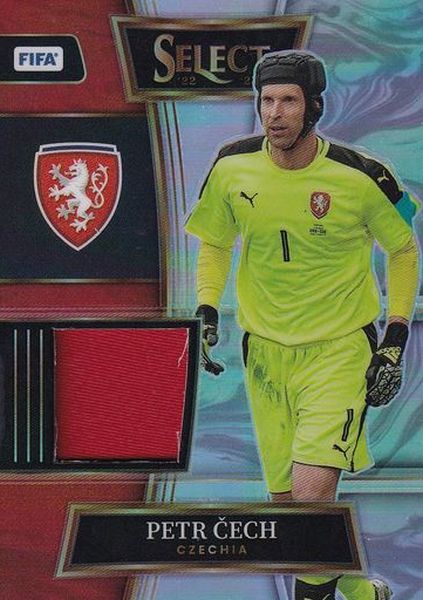 jersey karta PETR ČECH 22-23 Select FIFA Swatches číslo SW-PCH